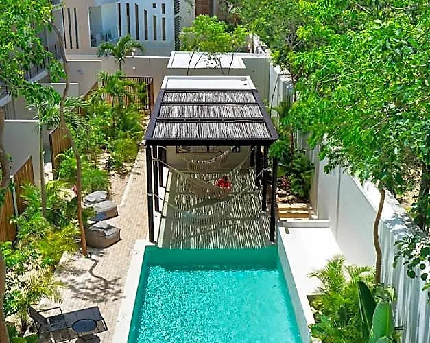 Chic With Private Pool & Rooftop 3* Tulum